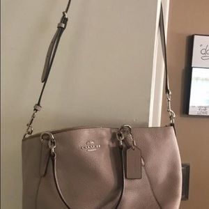 Gray Coach purse. Brand new with tags. Never used